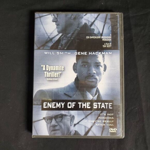 Enemy Of The State DVD Will Smith Gene Hackman - Picture 1 of 3